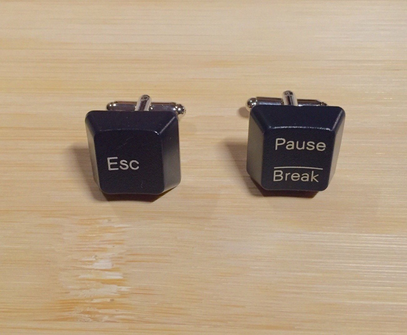Computer Key Manschettenknöpfe - Personalisierte Mit Ihrer Wahl Der Tasten von BeadCharmJewelry