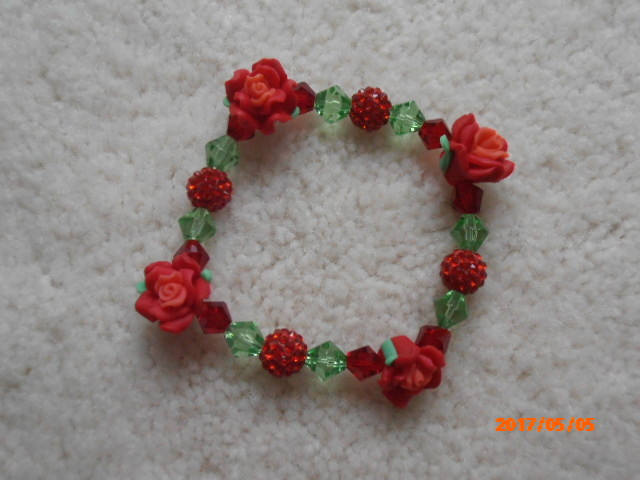 Es Kommt Rosen Auf Mein Handgelenk Perlen Armband Es Kommt Rosen Auf Mein Handgelenk Perlen Armband von BeadEeye