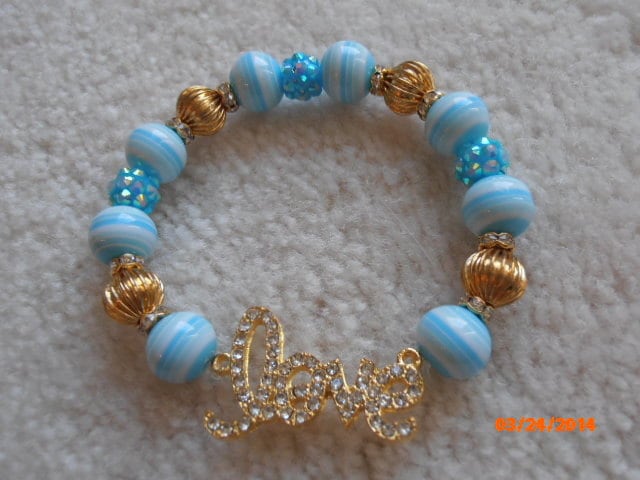 Hoffnungslos in Love Handgemachte Perlen Armband #2 Hoffnungslos in Love Handgemachte Perlen Armband #2 von BeadEeye