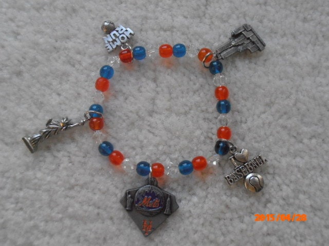 Ny Mets Basesball Bettelarmband #1 Ny Mets Basesball Bettelarmband #1 von BeadEeye