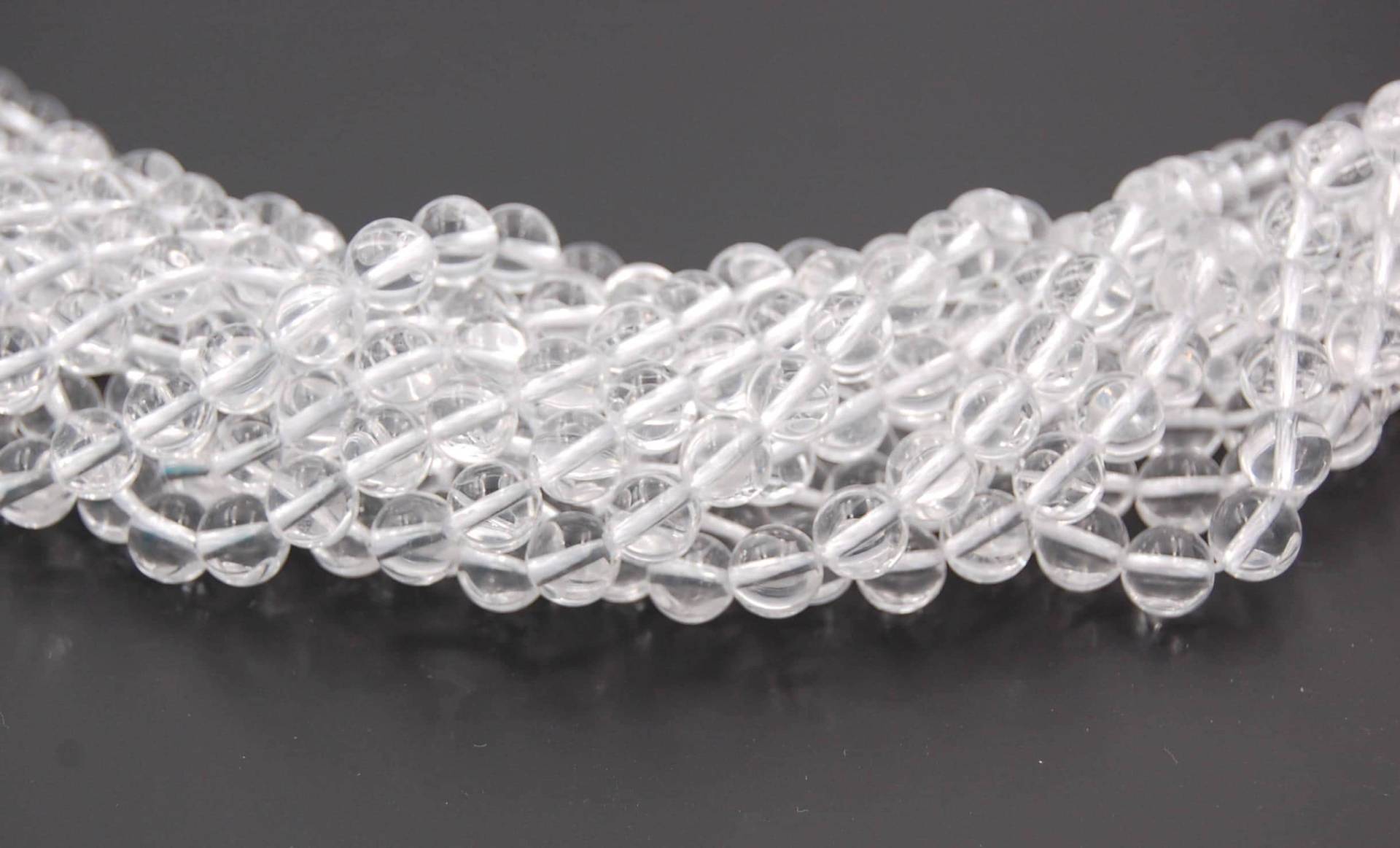 6 Mm Natural Clear Crystal Quartz | Aa-Qualität Runde Perlen -15-Zoll-strang 6 Mm Natural Clear Crystal Quartz | Aa-Qualität Runde Perlen -15-Zoll-strang von BeadGirlzBoutique