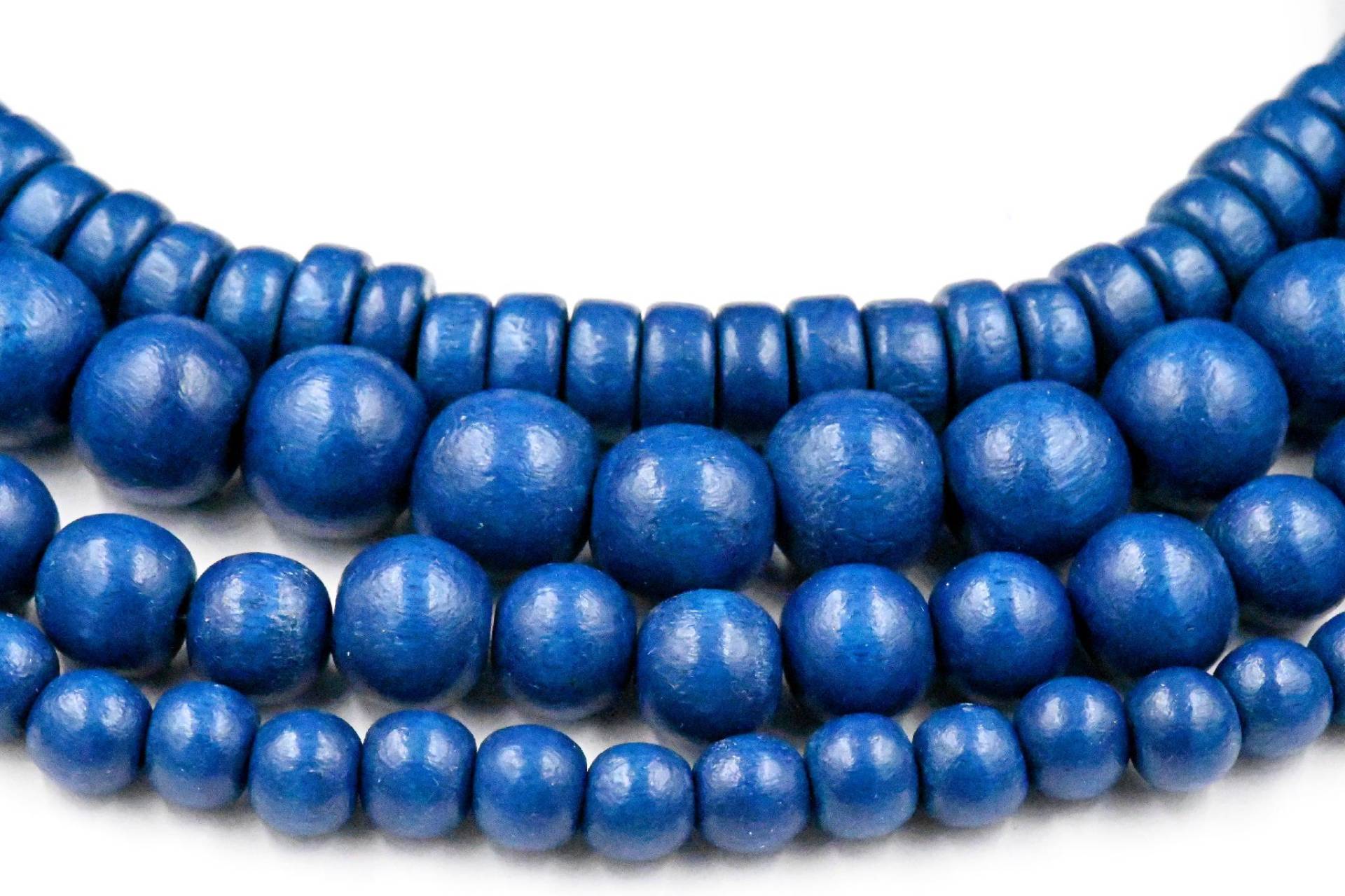 Blaubeere Blaue Perlen 6 Mm 8 10 Holzperlen -16-Zoll-strang Blaubeere Blaue Perlen 6 Mm 8 10 Holzperlen -16-Zoll-strang von BeadGirlzBoutique