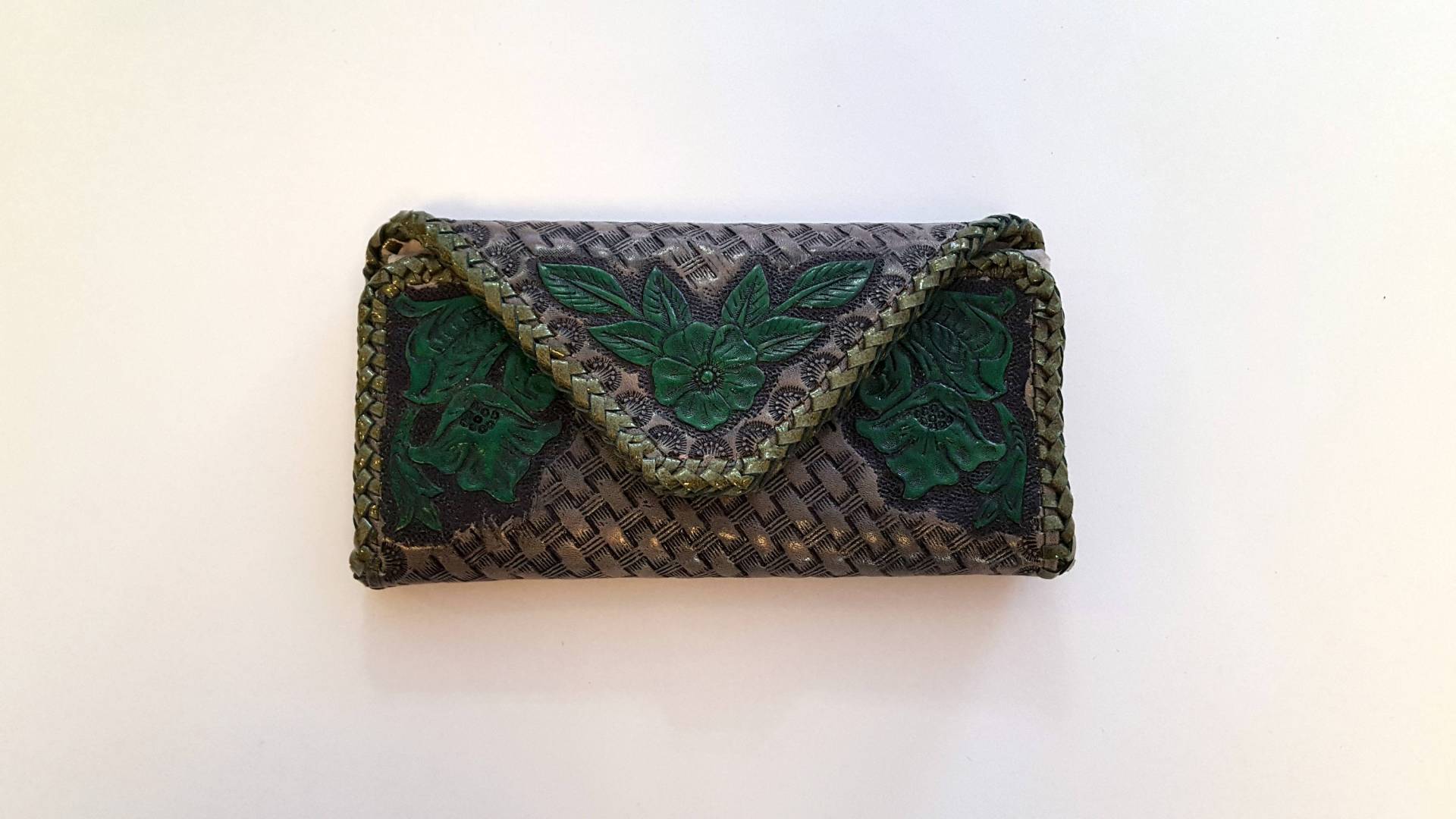 Handgemachte Damenleederklutkloll-Landel Mit Blumen Free Shipping Handgemachte Damenleederklutkloll-Landel Mit Blumen Free Shipping von BeadMasterCreations