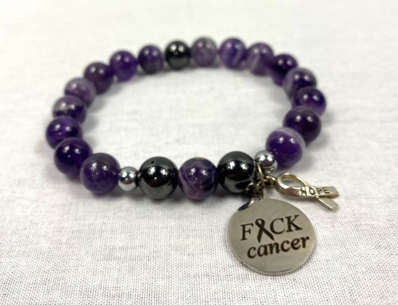 Lila Bewusstsein Armband - Vollfarbversion Lila Bewusstsein Armband - Vollfarbversion von BeadMode