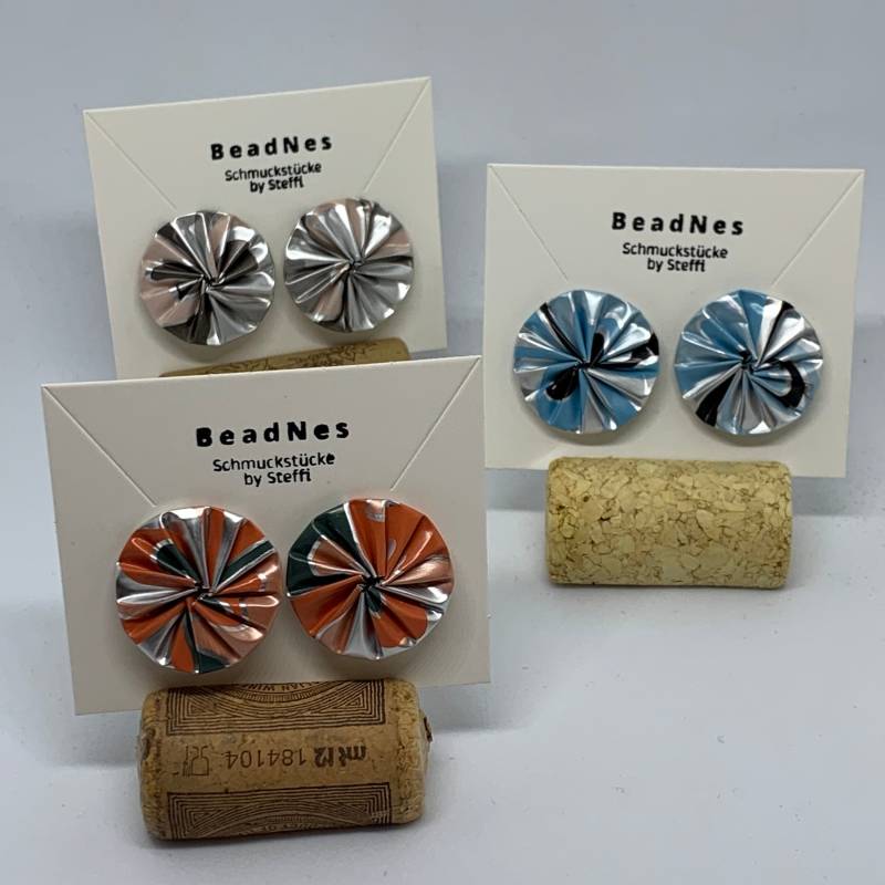 Ohrstecker Aus Kaffeekapseln Gedreht Sonderedition Ohrstecker Aus Kaffeekapseln Gedreht Sonderedition von BeadNes