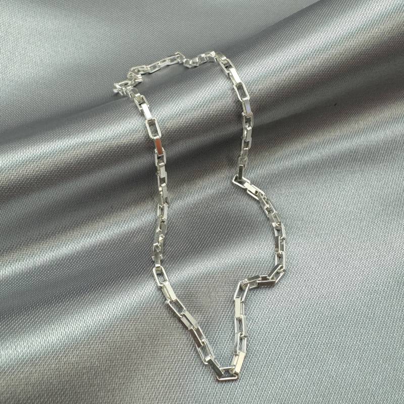 Sterling Silber Kette - Schwere Lange Box Halskette, Armband, Fußkettchen Starke Grobstrick Alle Größen Sku 601040 von BeadUnion