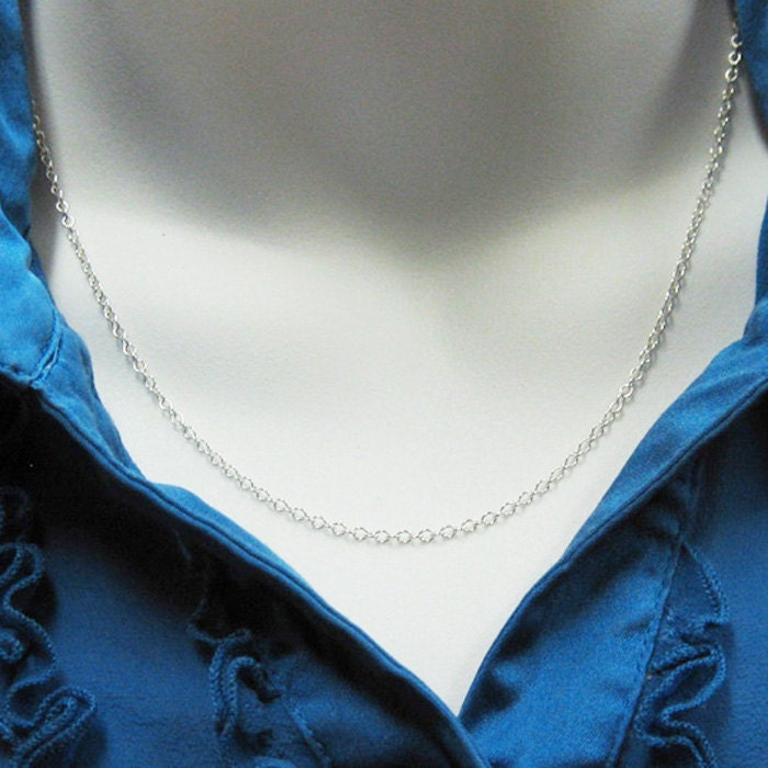 Sterling Silberkette - 2 Mm Starke Kabel Kette Silber Halskette, Armband Und Fußkettchen Einfache Kabel-Kette | 7-36 Zoll Sku 601019 von BeadUnion