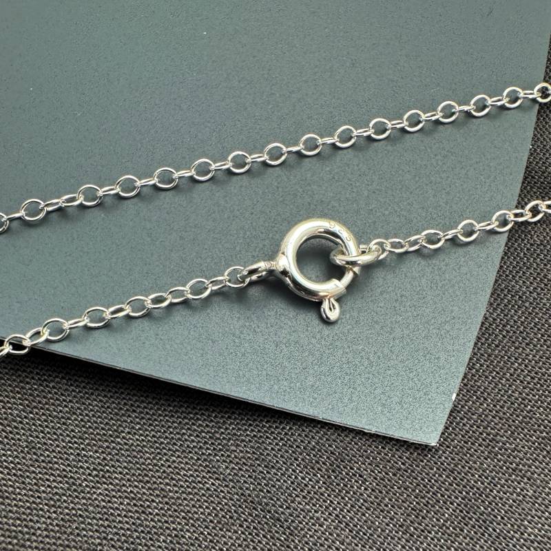 sterling Silber Kette - 2 Mm Leichte Kabel Halskette Einfache | 16-36 Zoll Sku 601020 von BeadUnion