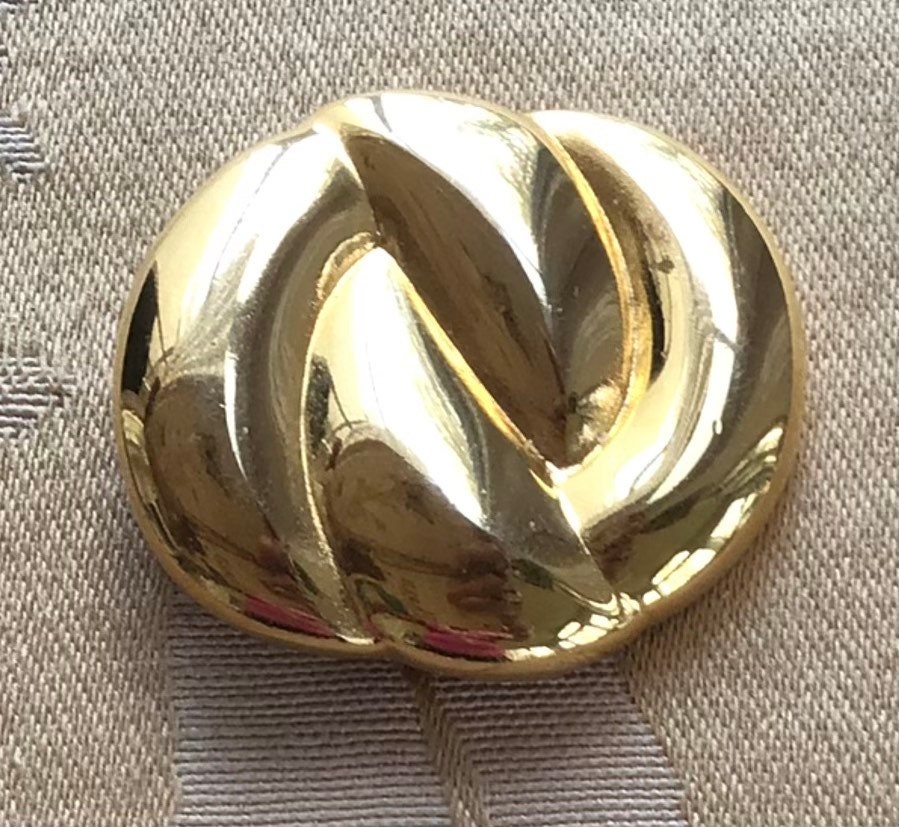 Gold-Ton Moderne Schal Clip, Halter, Vintage | R10 von Beadazzle27