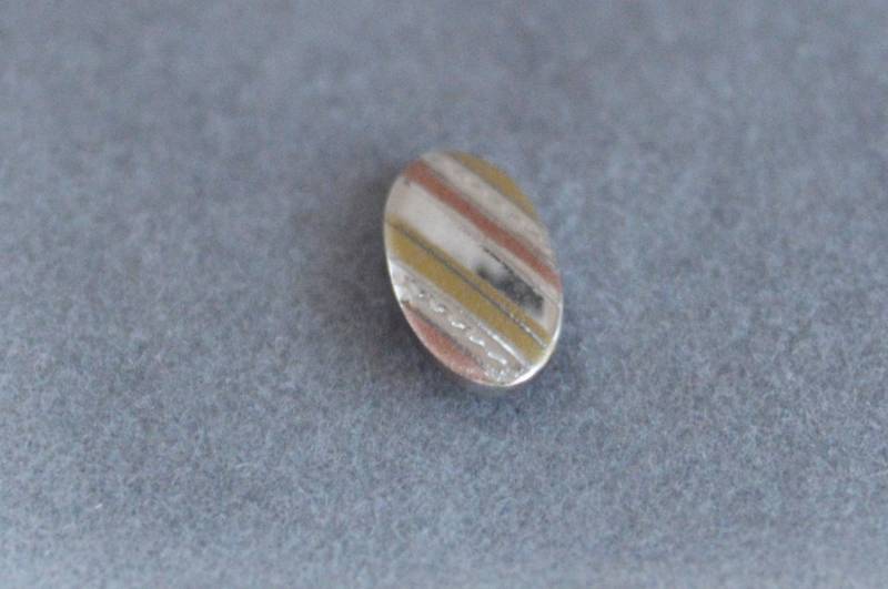 Hübscher Vintage Tri-Farbe Mann Tie Tac, Giovanni von Beadazzle27