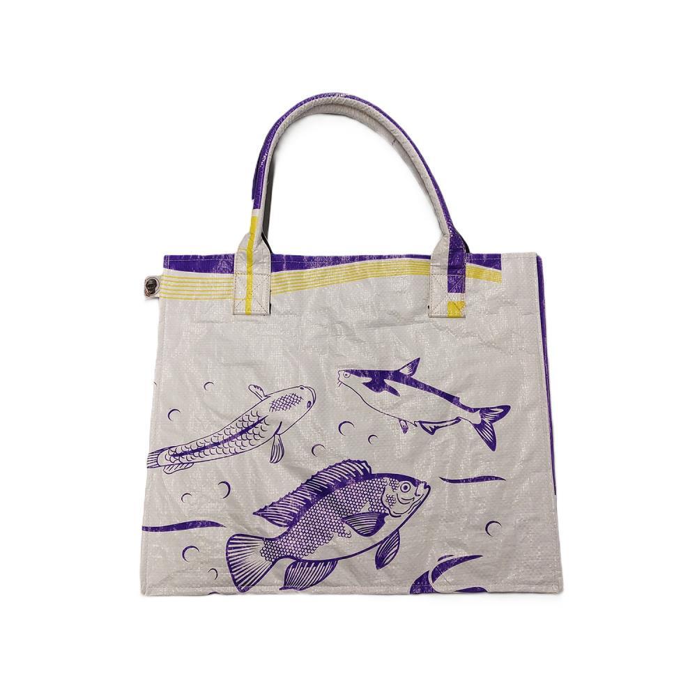 Beadbags - Beadbags Weiß Shopper Umhängetasche weiss von Beadbags