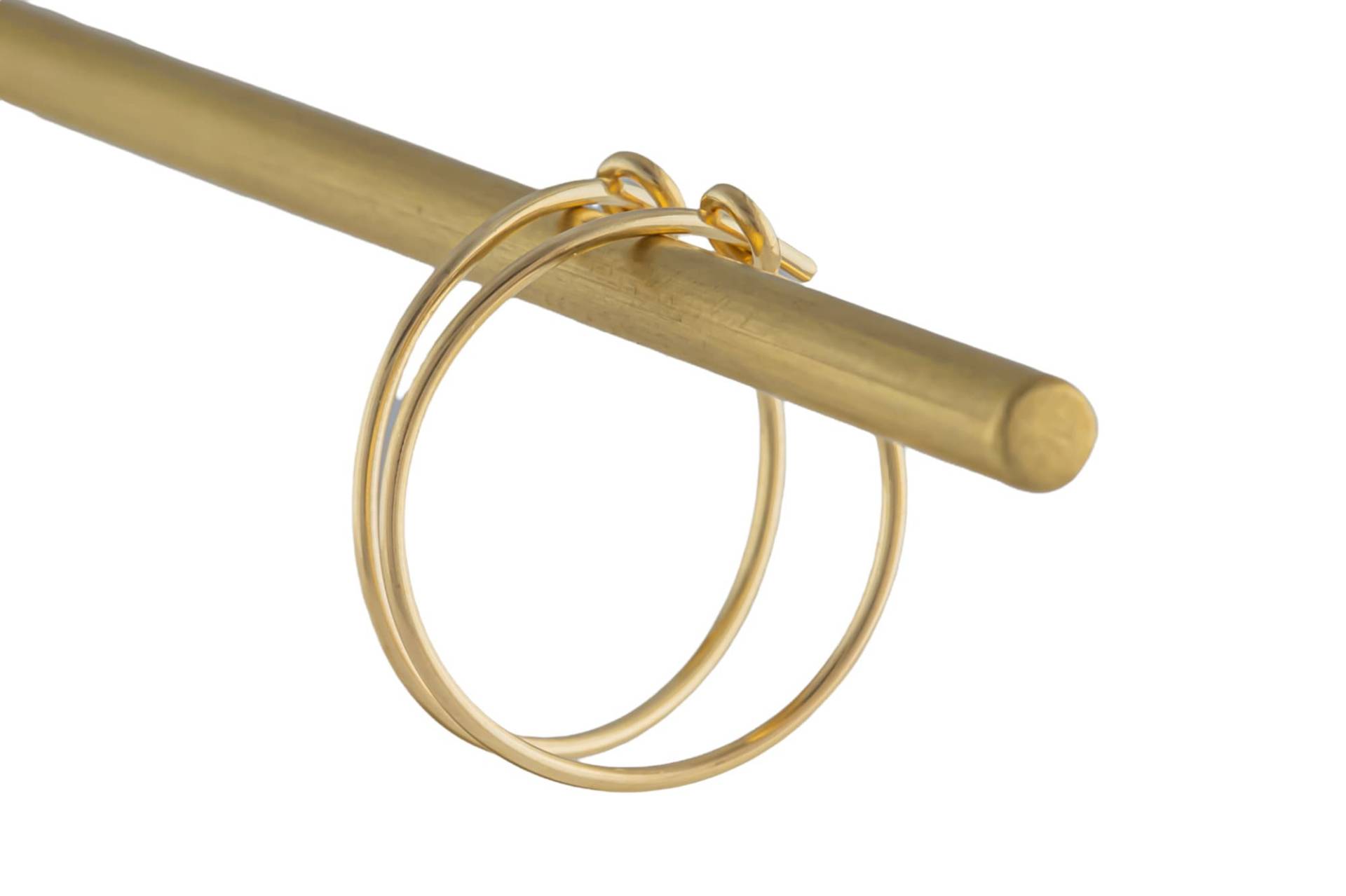 Gold Filled Hoop Ohrring - 14/20 Filled - Made in Usa-15 Mm 20 Mm-30 Mm-45 Mm - 2 Stück Pro Bestellung - 1 Paar von Beadboat1