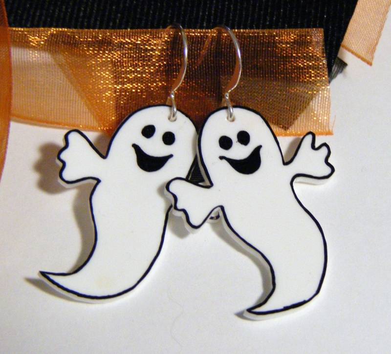 Glücklich Ghosties Ohrringe von BeadedFrog