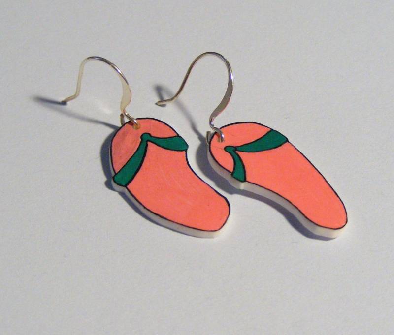 Kunststoff-Flip Flop-Ohrringe von BeadedFrog