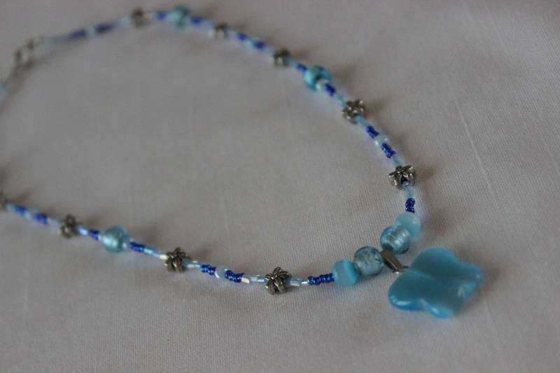 Blauer Schmetterling Blauer Schmetterling von BeadedShamroc