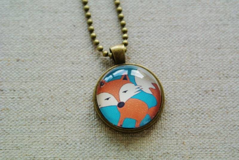 1 St. Kette Kawaii "Füchslein" 1 St. Kette Kawaii "Füchslein" von Beaditcologne