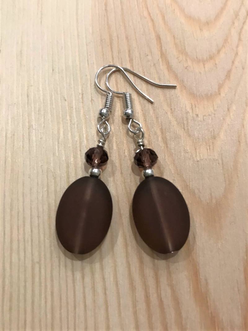 Amethyst Seeglas Ovale Amethyst Seeglas Ovale von BeadniksDesign