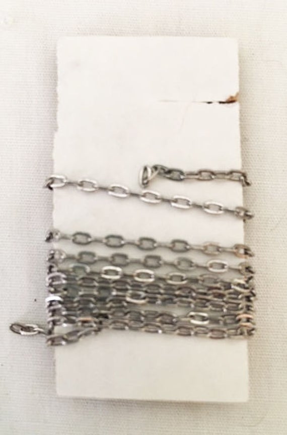Lockere Silberkette, Kleine Ovale Glieder, Unvollendete Enden, 24 Zoll Oder 2 Fuß, Halskette, Schmuckherstellung Lockere Silberkette, Kleine Ovale Glieder, Unvollendete Enden, 24 Zoll Oder 2 Fuß, Halskette, Schmuckherstellung von BeadsGaloreTreasures