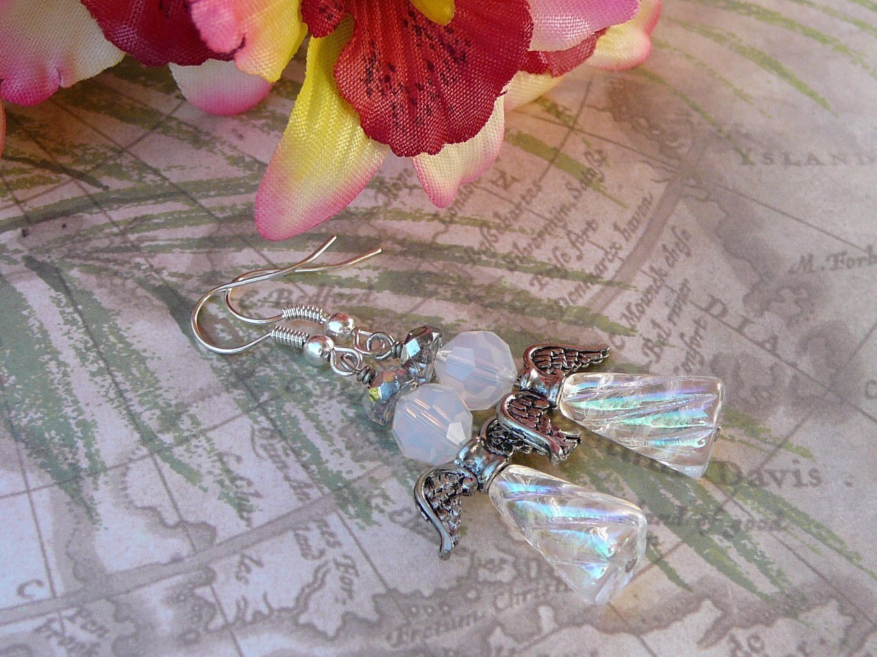 Engelohrringe von BeadsMe