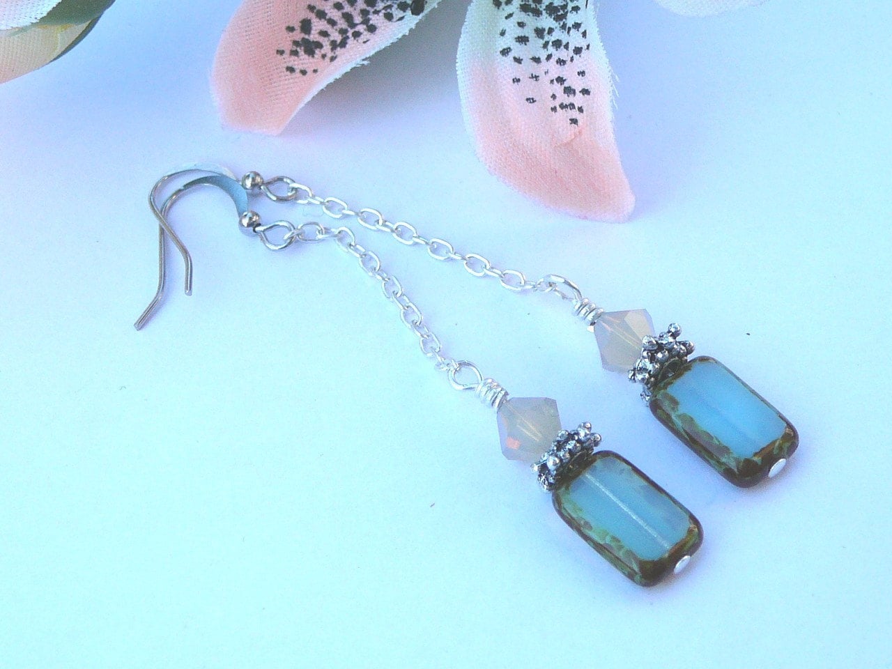 Matt-Ohrringe - Silber von BeadsMe