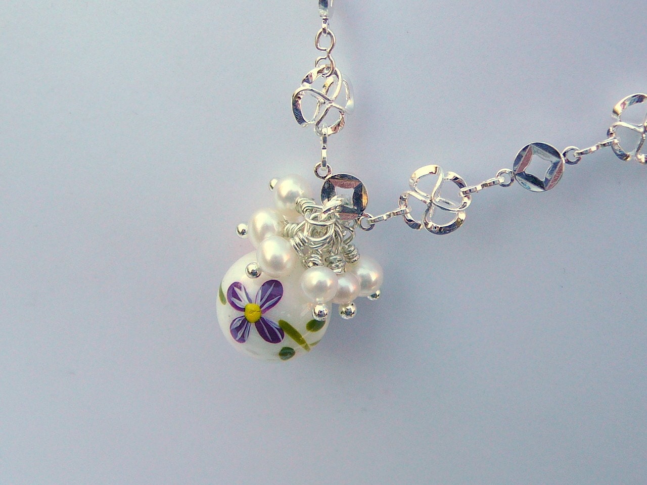 Rein Wie Schnee - Kette von BeadsMe