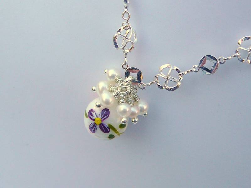 Rein Wie Schnee - Kette von BeadsMe