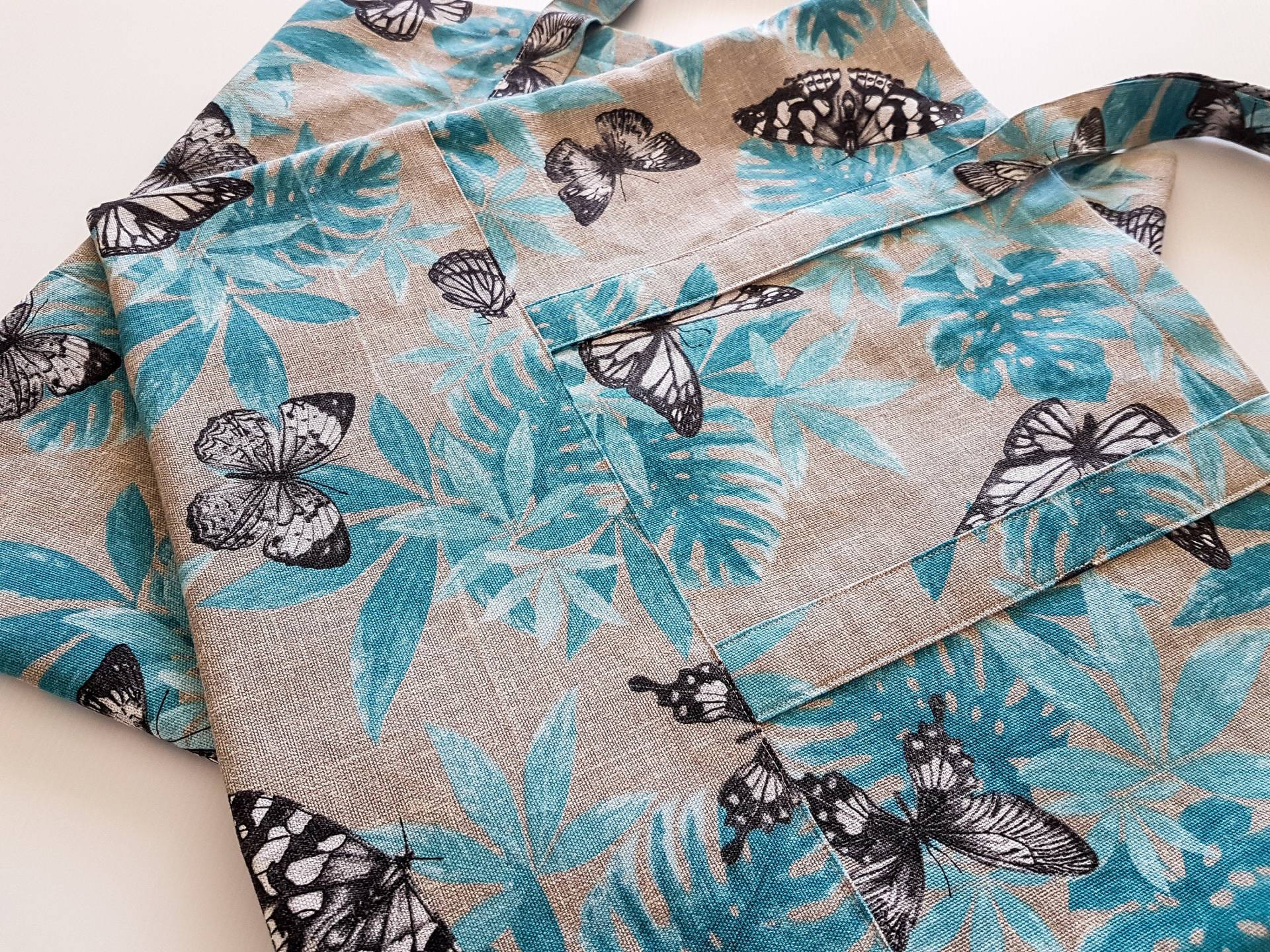 Schmetterling Einkaufstasche, Tragetasche, Tasche, Bibliothek von BeadsMe