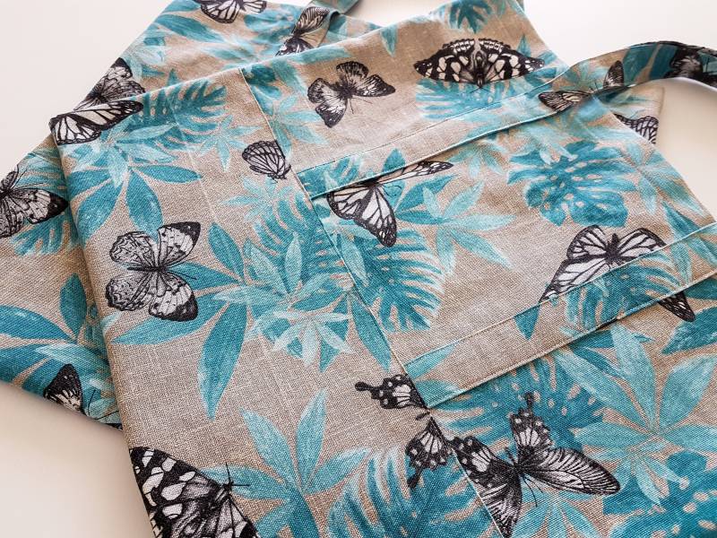 Schmetterling Einkaufstasche, Tragetasche, Tasche, Bibliothek von BeadsMe