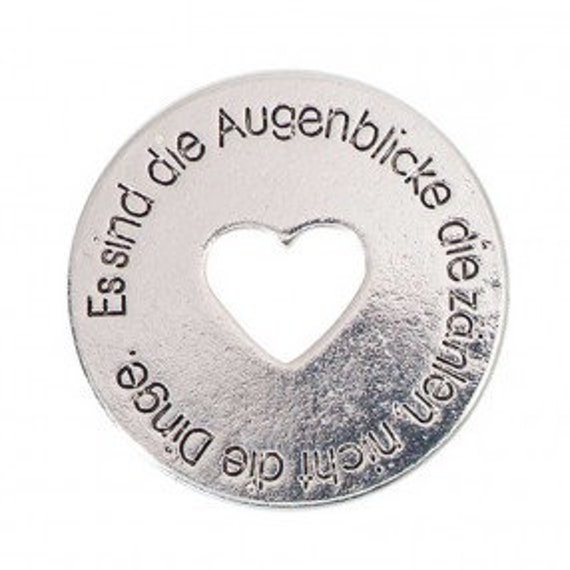 Es Sind Die Augenblicke .... Schutzengel Und Engelstaler - Gold Oder Silber von BeadsPerMinuteDE