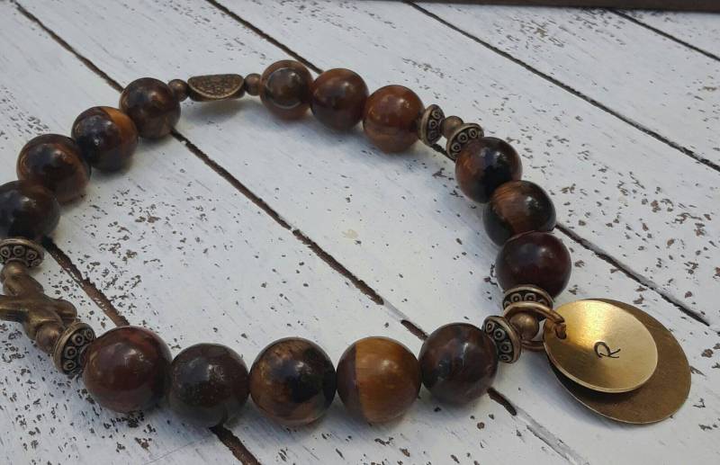 Tigerauge Armband. Edelstein Armband Für Sie. Personalisierte Ihn. Taufgeschenk. Einzigartiges Geschenk Tigerauge Armband. Edelstein Armband Für Sie. Personalisierte Ihn. Taufgeschenk. Einzigartiges Geschenk von BeadsToRememberUs