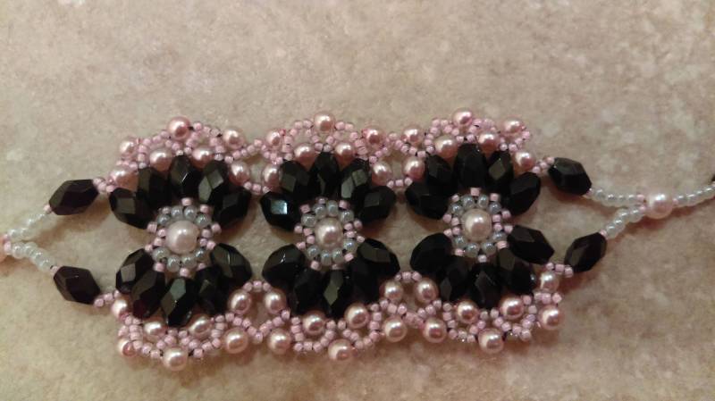 3 Blumen-Armband von Beadsbybuffy