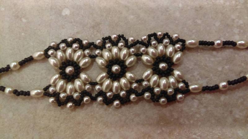 3 Blumen-Armband von Beadsbybuffy