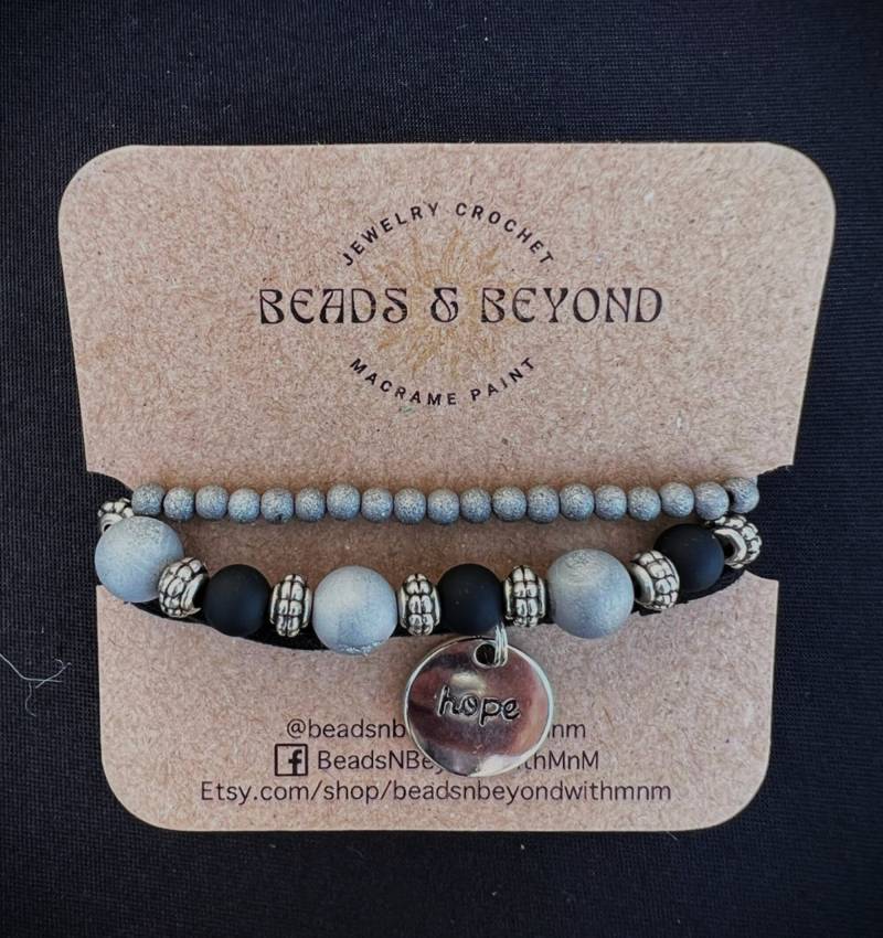 Silber Mädchen Armbänder - 3Er Set von BeadsnBeyondwithMnM