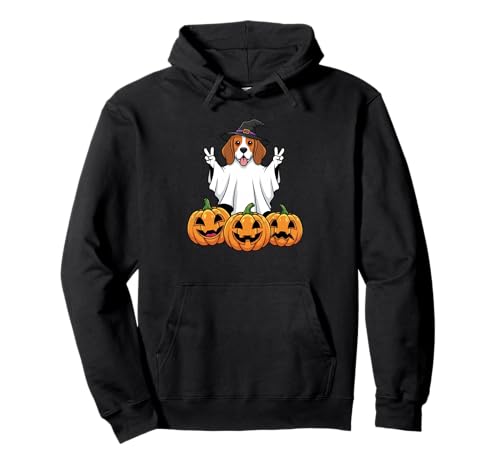 Lustiger Beagle-Geist Kürbis Boo Halloween Kinder Herren Damen Pullover Hoodie Lustiger Beagle-Geist Kürbis Boo Halloween Kinder Herren Damen Pullover Hoodie von Beagle Dog Lovers Halloween Ghost Pumpkin Outfits