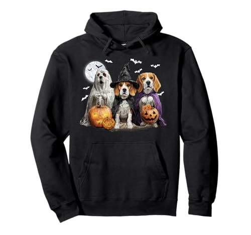 Herren Damen Beagle Happy Halloween Hundeliebhaber Pullover Hoodie Herren Damen Beagle Happy Halloween Hundeliebhaber Pullover Hoodie von Beagle Dog Pumpkin Happy Halloween