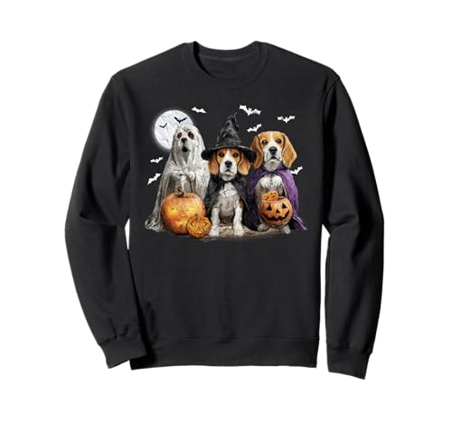 Herren Damen Beagle Happy Halloween Hundeliebhaber Sweatshirt Herren Damen Beagle Happy Halloween Hundeliebhaber Sweatshirt von Beagle Dog Pumpkin Happy Halloween