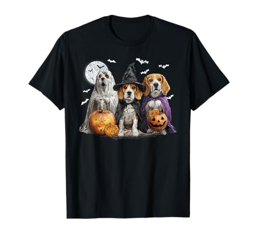 Herren Damen Beagle Happy Halloween Hundeliebhaber T-Shirt Herren Damen Beagle Happy Halloween Hundeliebhaber T-Shirt von Beagle Dog Pumpkin Happy Halloween