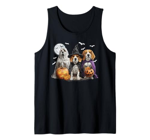 Herren Damen Beagle Happy Halloween Hundeliebhaber Tank Top Herren Damen Beagle Happy Halloween Hundeliebhaber Tank Top von Beagle Dog Pumpkin Happy Halloween