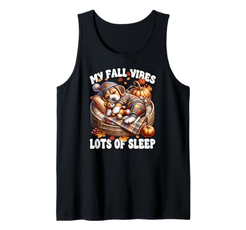 Fall Puppy Beagle Dog Graphic for Women with Fall Sayings Tank Top von Beagle Gifts For Beagle Lovers And Fall Puppy Mom