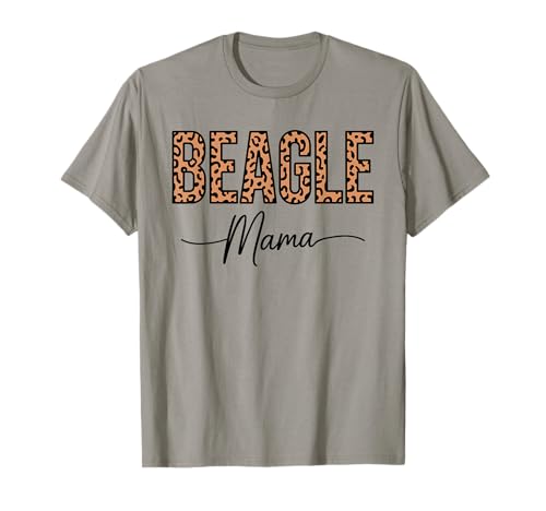 Leopardenmuster Beagle Mama Beagles T-Shirt von Beagles Beagle Lover Gifts