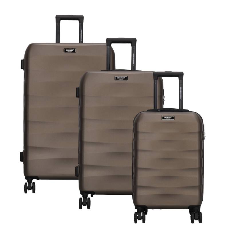 Beagles travel koffer-Bronze von Beagles