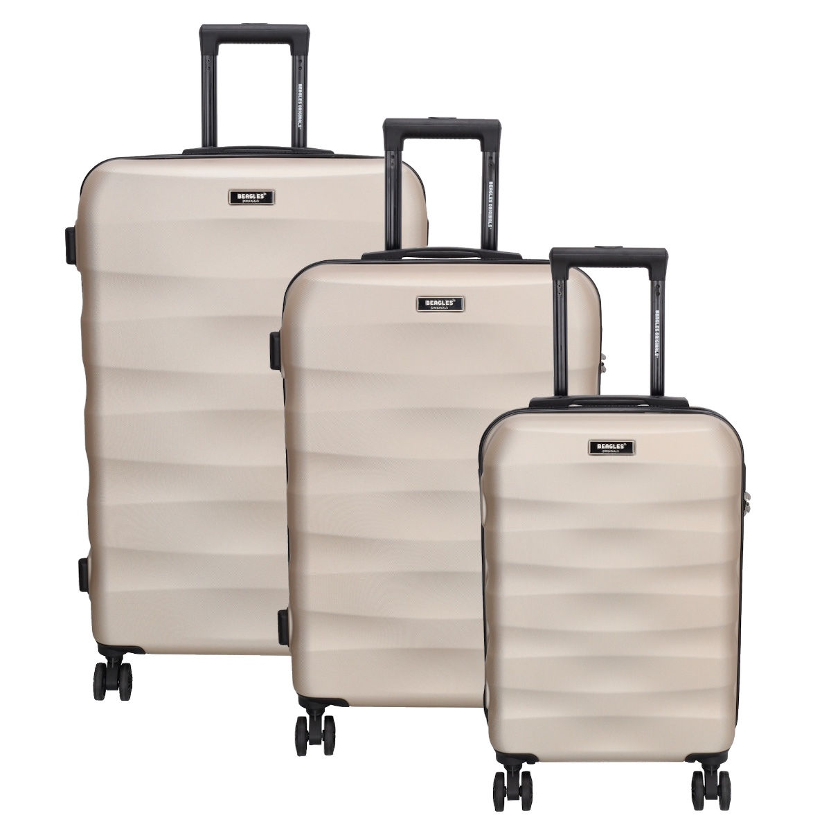 Beagles travel koffer-Champagne von Beagles