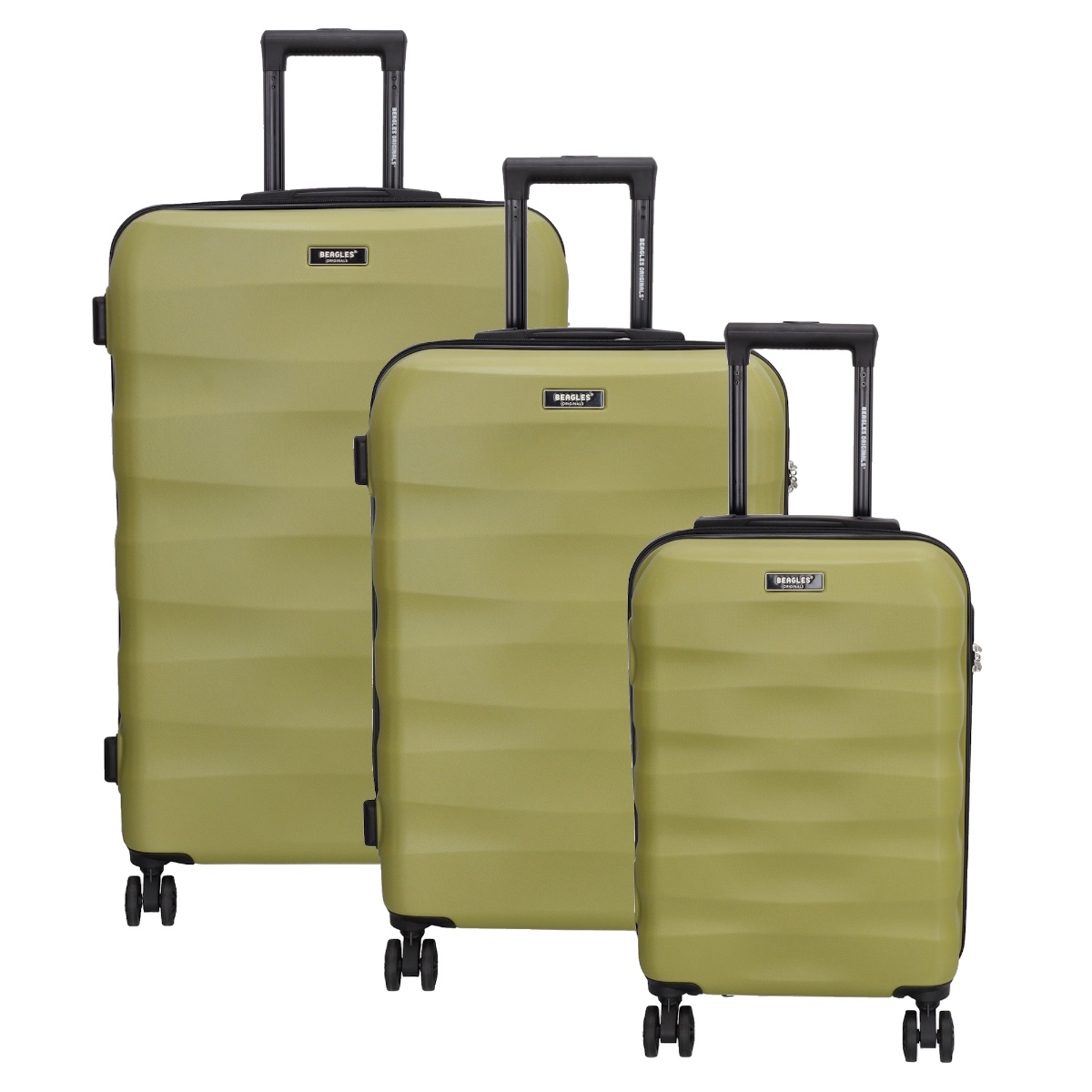Beagles travel koffer-Olive von Beagles