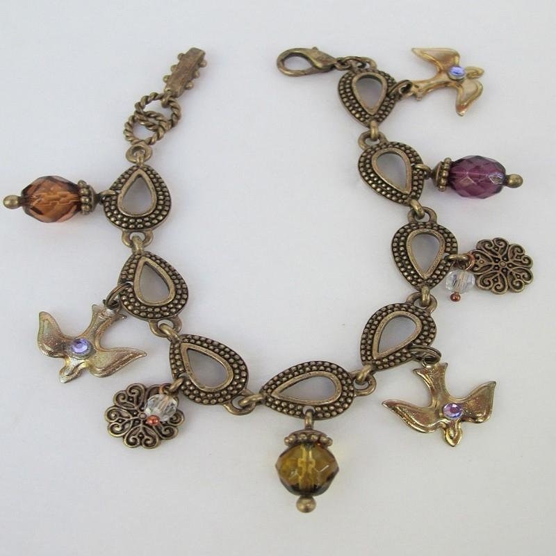 Fliegende Vögel Bettelarmband, Tier Schmuck, Im Flug Fliegende Vögel Bettelarmband, Tier Schmuck, Im Flug von BeakChicJewelry