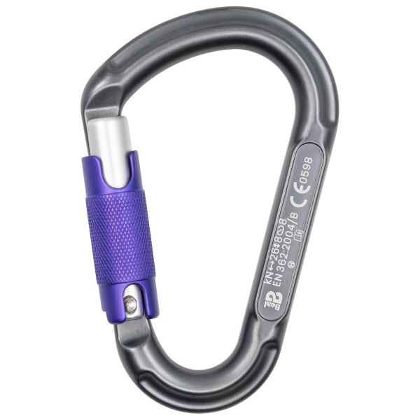 Beal - Be Lock 3-Matic - Schraubkarabiner grau von Beal