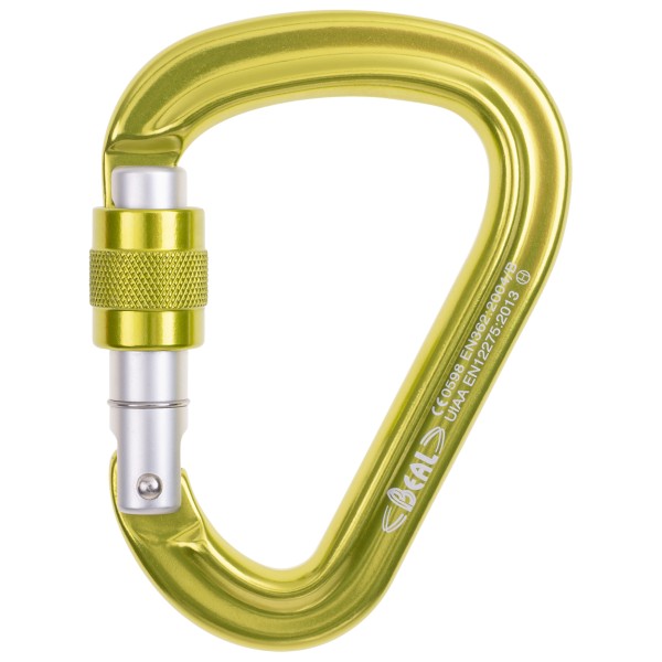 Beal - Be Safe Screw - HMS-Karabiner oliv von Beal