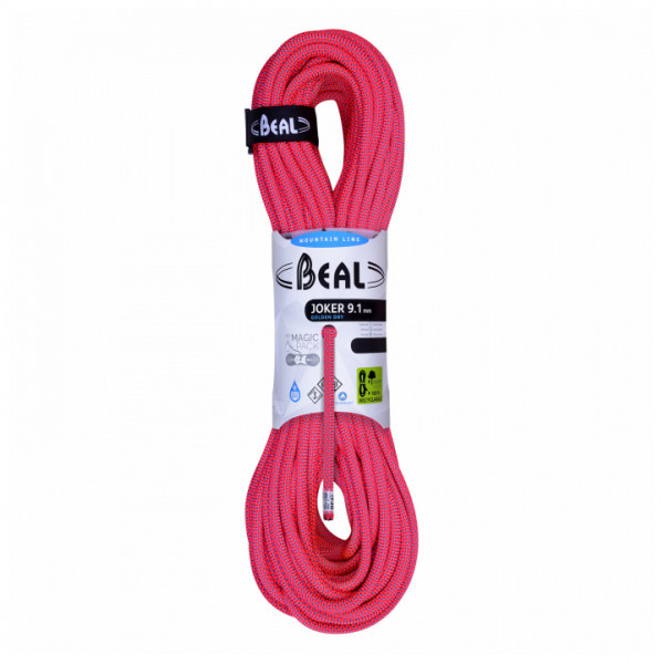 Beal - Ice Line 8,1 mm - Halbseil Gr 60 m rosa von Beal