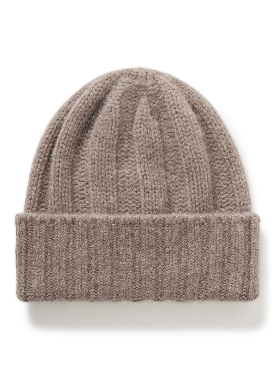 Beams Plus - Ribbed Cashmere Beanie - Men - Neutrals von Beams Plus