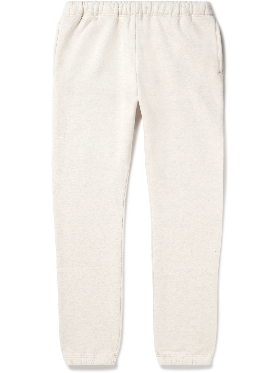 Beams Plus - Tapered Cotton-Jersey Sweatpants - Men - Neutrals - L von Beams Plus