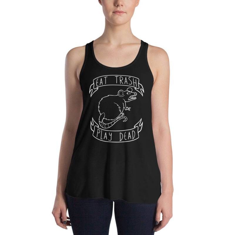 Possum Posse Flowy Racerback Tank Possum Posse Flowy Racerback Tank von BeanpantsArt